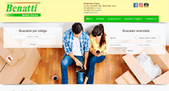 Desktop Screenshot of benatti.com.ar